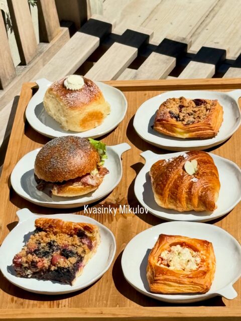 Pojďte si s námi zamlsat. A užít si, že v horkých letních dnech tráví u trouby čas někdo jiný. ☀️ S tipy podle Gourmet Jižní Morava se nespálíte. 🙏🏻 
🥐 @kvasinky__mikulov ➡️ Mikulov
🥐 @anyz_rorys ➡️ Boskovice 
🥐 @gab_bakery_ ➡️ Hodonín
🥐 @knollnakavuapoharek ➡️ Lednice
🥐 @dobrota.kafe ➡️ Břeclav
🥐 @cejka_cafe ➡️ Čejkovice
🥐 @u_ohne ➡️ Blansko
🥐 @listek.kafe ➡️ Rajhrad
🥐 @plan_b_babice ➡️ Babice nad Svitavou 
🥐 @pul_na_pul ➡️ Znojmo
Kam by vás nejvíc lákalo vyrazit? Pro nápad na doprovodný výlet mrkněte na @southmoravia.